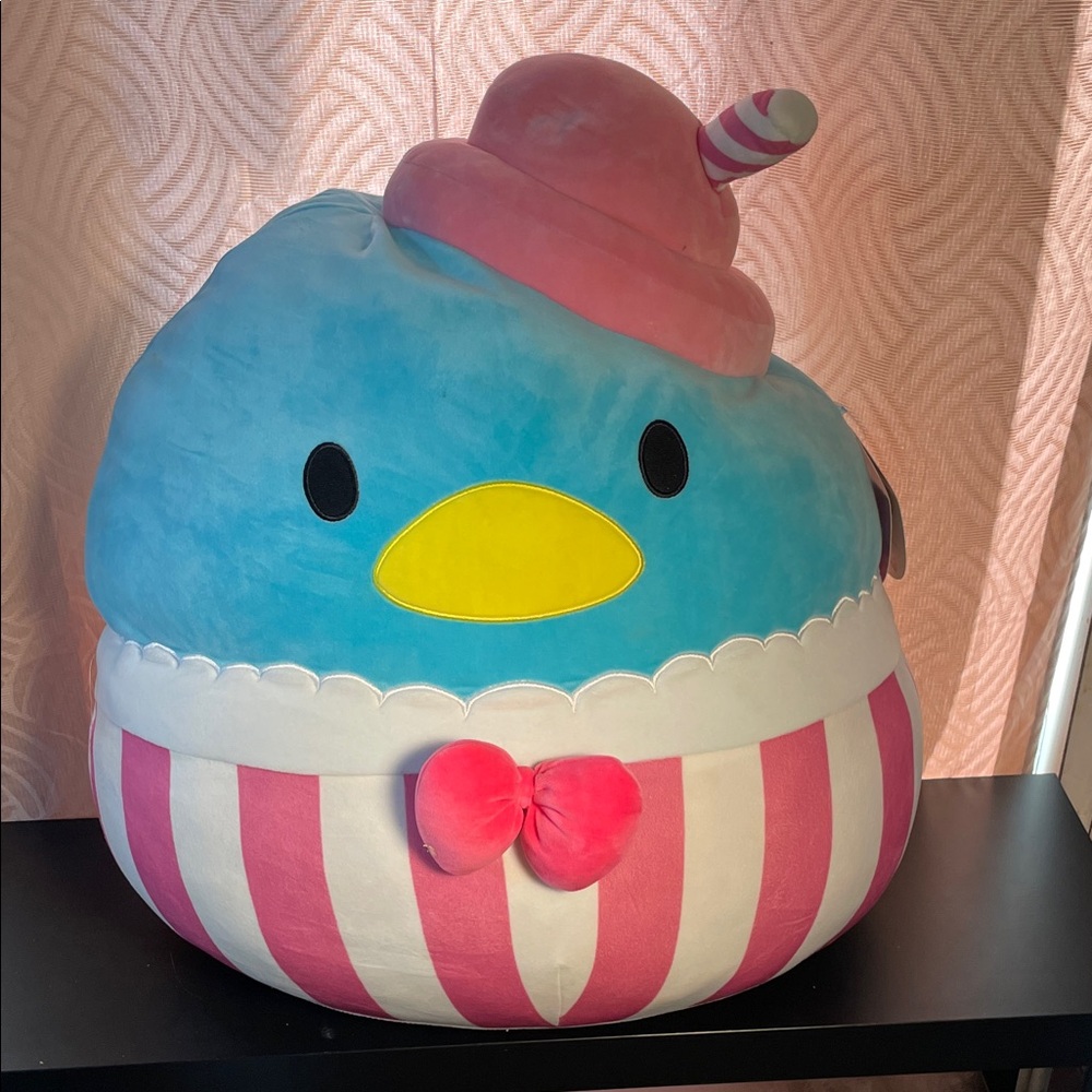 Hello Kitty Blue and Pink Plush with Bow